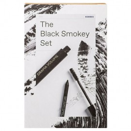 Korres The Black Smokey Set Drama Volume Mascara No 01 11ml & Long Lasting Eyeliner No 01 1.2ml