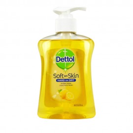 Dettol Soft on Skin Αντιβακτηριδιακό Κρεμοσάπουνο με κίτρο 250ml
