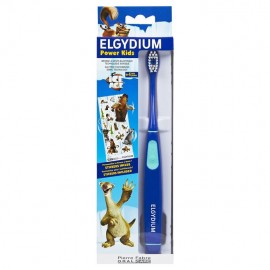 Elgydium Ηλεκτρική Οδοντόβουρτσα Power Kids σε Χρώμα Μπλέ Ice Age για 4+ χρονών 1τμχ