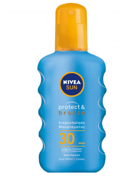 Nivea Sun Protect & Bronze Spray SPF 30, 200ml