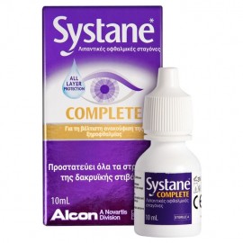 Alcon Systane Complete Οφθαλμικές Σταγόνες για Ξηροφθαλμία 10ml