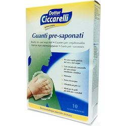 Dottor Ciccarellli προσαπουνισμένα γάντια 10τμχ