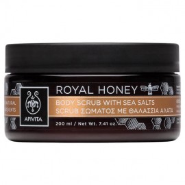 Apivita Royal Honey Scrub Σώματος Με Θαλάσσια Άλατα 200ml