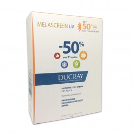 Ducray Melascreen UV spf50+ Αντηλιακή Κρέμα Λεπτόρρευστης Υφής 40ml 1+1