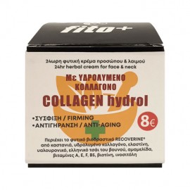 Fito+ Collagen Hydrol 24ωρη Κρέμα Προσώπου με Υδρολυμένο Κολλαγόνο και Αιθέριο Έλαιο Τριαντάφυλλο 50ml