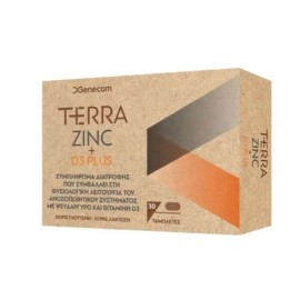 Genecom Terra Zinc & D3 Plus 30tabs