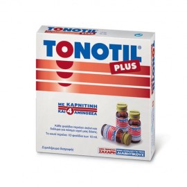Tonotil Plus 10 αμπούλες x 10ml +30% προϊόν