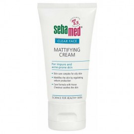 Sebamed Clear Face Mattifying Cream Κρέμα κατά του Λιπαρού Δέρματος για Μείωση & Ρύθμιση της Παραγωγής Σμήγματος 50ml