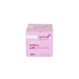 Aloe+ Colors 4Drone Eyes & Lips Fine Lines Κρέμα Ματιών & Χειλιών για Λεπτές Γραμμές Έκφρασης 30+ 30ml