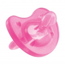 Chicco Physio Soft Πιπίλα Σιλικόνης 6-16 μηνών Ροζ