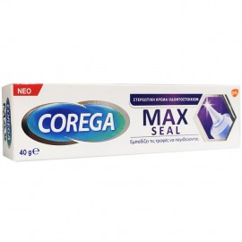 Corega Max Seal Στερεωτική Κρέμα για Τεχνητές Οδοντοστοιχίες 40gr
