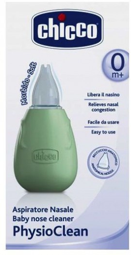 Chicco PhysioClean Ρινικός Αναρροφητήρας 0m+ 1τμχ