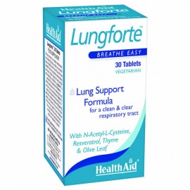 Health Aid Lungforte Breathe Easy 30tabs