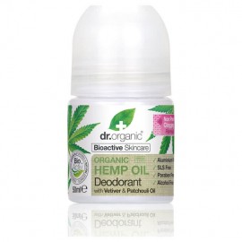 Dr Organic Hemp Oil Deodorant Φυσικό Αποσμητικό με Οργανικό Έλαιο Κάνναβης 50ml
