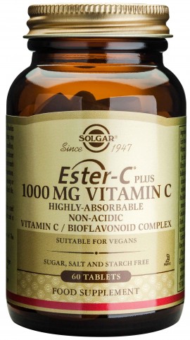 Solgar Ester-C Vitamim C 1000mg 60 κάψουλες