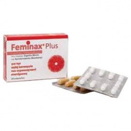 Feminax Plus Συμπλήρωμα Διατροφής για την Καλή υγεία του Ουροποιητικού Συστήματος 20caps