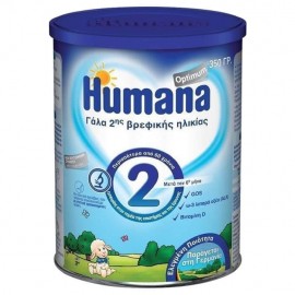 Humana Optimum 2 Βρεφικό Γάλα μετά τον 6ο Μήνα 350gr