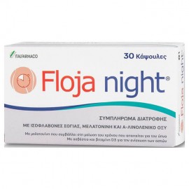 Italfarmaco Floja Night Συμπλήρωμα Διατροφής για την Εμμηνόπαυση 30caps