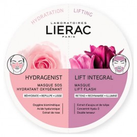 Lierac Duo Masks Hydragenist & Lift Integral Εντατική Ενυδάτωση & Αποτέλεσμα Lifting 2x6ml