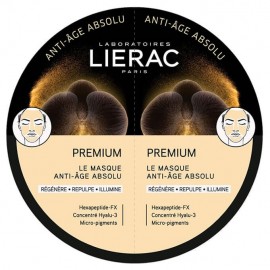 Lierac Duo Masks Premium Anti-Age Μάσκα Προσώπου με Αντιγηραντική Δράση 2x6ml