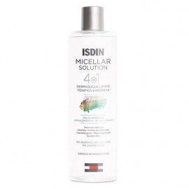 Isdin Micellar Solution 4 in 1 Ενυδατικό Καθαριστικό Προσώπου για Όλους τους Τύπους Δέρματος 400ml