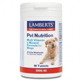 Lamberts Pet Nutrition Multi Vitamin & Mineral Formula For Dogs Συμπληρωματική Ζωοτροφή για Σκύλους 90tabs