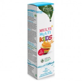 Power Health Multi - Multi Kids Stevia με Γεύση Φράουλα 20 αναβράζοντα δισκία