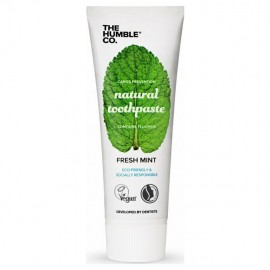 The Humble Co Natural Toothpaste Fresh Mint With Fluoride Φυσική Οδοντόκρεμα με γεύση Μέντας 75ml