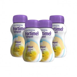 Nutricia Fortimel Compact Protein Πρωτεϊνούχο Συμπλήρωμα Διατροφής με Γεύση Βανίλια 4x125ml