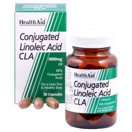 Health Aid Conjugated Linoleic Acid CLA Συζευγμένο Λινολεϊκό Οξύ 1000mg 30caps