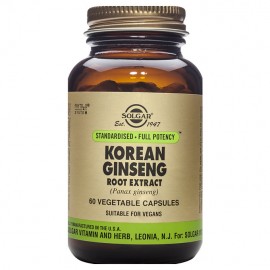 Solgar Korean Ginseng Root Extract 60 φυτικές κάψουλες