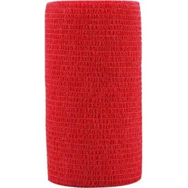 Hansaplast Cohesive Bandage Red Κόκκινος Αυτοκόλλητος Επίδεσμος 4m x 6cm