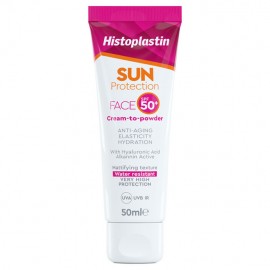 Histoplastin Sun Protection Face Cream To Powder SPF50+ Αντηλιακή Κρέμα Προσώπου 50ml