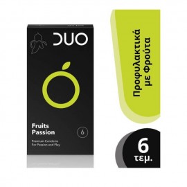 DUO Fruits Passion Προφυλακτικά 6τμχ