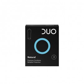 DUO Premium Natural, Προφυλακτικά 3τμχ