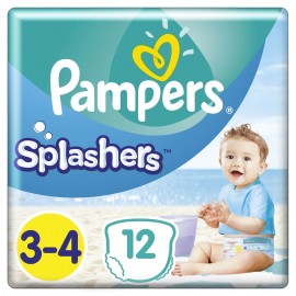 Pampers Splashers  No 3-4 6-11kg 12 τεμάχια
