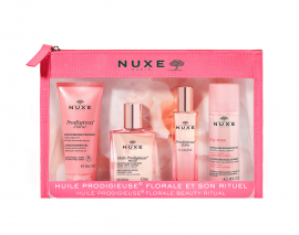 Nuxe XMAS GIFT PACK -2021- Floral Huile Prodigieuse Ξηρό Λάδι Περιποίησης& Floral Shower Gel & Floral Le Parfum & Very Rose 3in1 Soothing Micellar Water