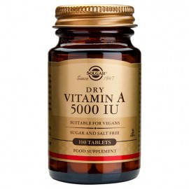 Solgar Vitamin A 5000iu 100tabs