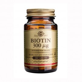 Solgar Biotin 300μg 100 tablets