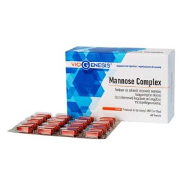Viogenesis Mannose Complex Τρόφιμο για Eιδικούς Ιατρικούς Σκοπούς Λοιμώξεις της Ουροδόχου Κύστης 60tabs