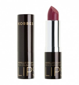 Korres Morello Creamy Lipstick _28 Λαμπερό Μωβ 3.5g
