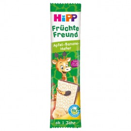 Hipp Παιδική Μπάρα Φρούτων Μήλο-Μπανάνα-Βρώμη 12m+ 23gr