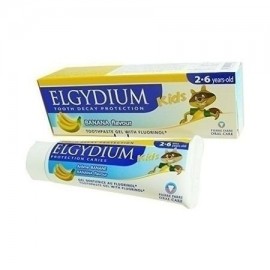 Elgydium Kids οδοντόπαστα gel banana 500ppm 50ml