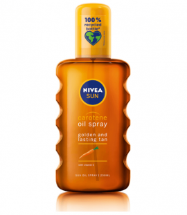 Nivea Sun Deep Tan Oil Spray, SPF 0, 200ml