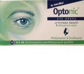 Intermed Optonic Eye drops 10 x 0.5ml
