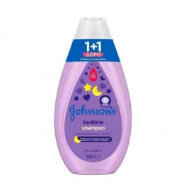 Johnson & Johnson Bedtime Shampoo Βρεφικό Σαμπουάν 2x500ml