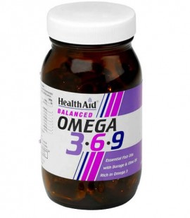 Health Aid Balanced Omega 3 - 6 - 9,  90 κάψουλες