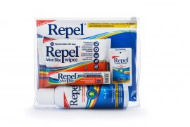 Uni Pharma Repel Survivor Set Repel Spray Άοσμο Εντομοαπωθητικό 150ml & Repel After bite gel για τα τσιμπήματα 6.5ml & Repel After Bite Wipes Καταπραϋντικά μαντηλάκια για μετά το τσίμπημα 10τμχ & Repel Pocket Spray 15ml