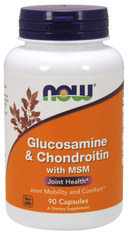 Now Foods Glucosamine & Chondroitin With MSM 90 κάψουλες