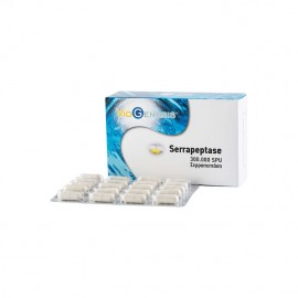 Viogenesis Serrapeptase 300.000 SPU Πρωτεολυτικό Ένζυμο Σερραπεπτιδάση Εντερικής Απορρόφησης 60caps